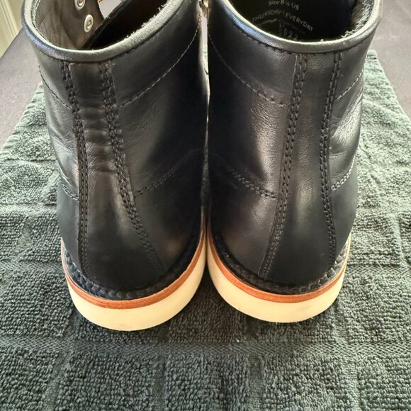 Thursday Boots Diplomats Moc Toe Black Matte Mens 8.5 - Picture 7 of 7